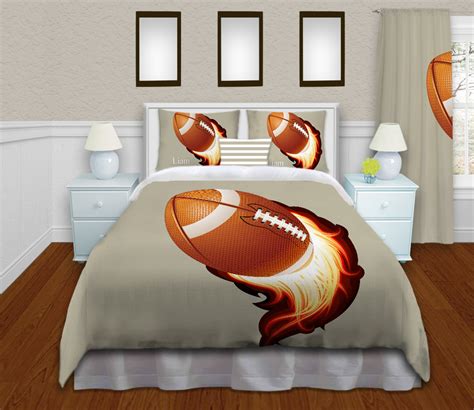 FREE delivery Thu, Dec 21. . Football comforter